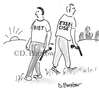 diet and exercise expression