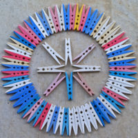 clothespin design for your canary